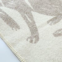 LAPUAN KANKURIT（ラプアン カンクリ） /KISSANPAIVAT（キッサンパイヴァット） / ウールハーフブランケット / 90x130cm