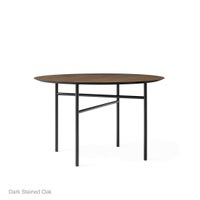 Audo Copenhagen（オドー・コペンハーゲン） /SNAREGADE DINING TABLEΦ120（スネアゲイド ダイニングテーブル） / ダークステインドオーク / テーブル