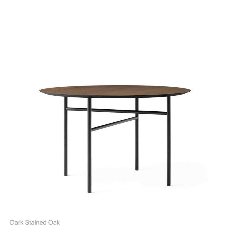 Audo Copenhagen（オドー・コペンハーゲン） /SNAREGADE DINING TABLEΦ120（スネアゲイド ダイニングテーブル） / ダークステインドオーク / テーブル
