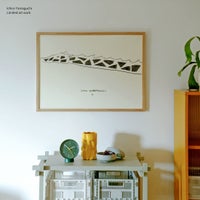 山口一郎 / Giclee（ジクレー印刷）「キリン」 / Lサイズ / アートポスター