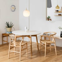 【DINING SET キャンペーン対象・pt10倍】CONNECTセレクトダイニングセット1 / CARL HANSEN & SON（カール・ハンセン＆サン） / BA103（オーク・オイル）＋CH24（ビーチ・ソープ）2脚