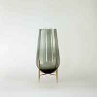 Audo Copenhagen（オドー・コペンハーゲン） / ÉCHASSE BASE M （イシャスベースM） / Smoked Glass / フラワーベース