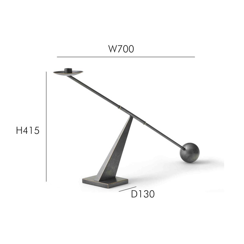 Audo Copenhagen（オドー・コペンハーゲン） / INTERCONNECT CANDLE HOLDER /  Large（インターコネクト キャンドルホルダー） /Brass / キャンドルホルダー