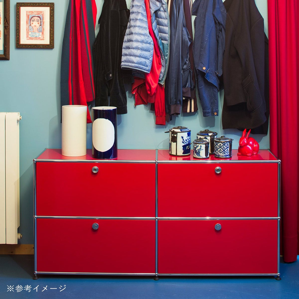 【年越しキャンペーンA】USMハラー（ユーエスエムハラー） / Sideboard（サイドボード） / W1523×D373×H740mm / ドロップダウンドア×4