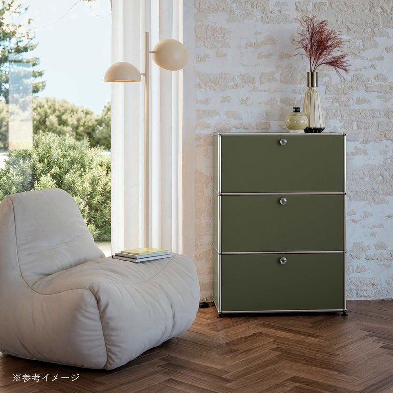 【年越しキャンペーンA】USMハラー（ユーエスエムハラー） / Cabinet（キャビネット） / W773×D373×H1090mm / ドロップダウンドア×2 エクステンションドア×1