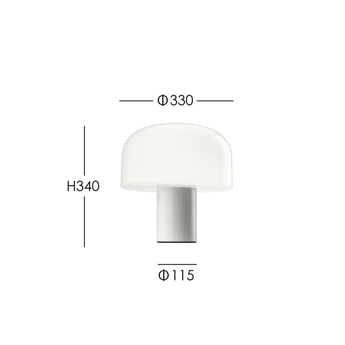 FLOS（フロス） / BELLHOP GLASS T（ベルホップ ガラス） / 全3色 / テーブルランプ