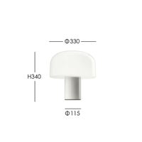 FLOS（フロス） / BELLHOP GLASS T（ベルホップ ガラス） / 全3色 / テーブルランプ