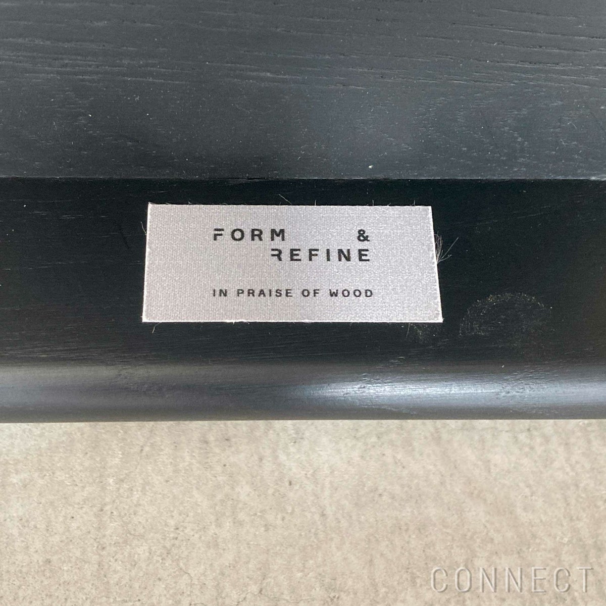 【アウトレット】FORM & REFINE（フォーム&リファイン） / Angle Stool（アングルスツール） / ブラックオーク / スツール / No.02