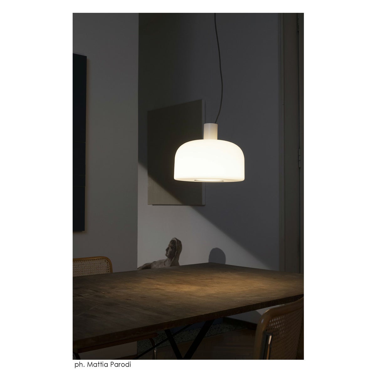 FLOS（フロス） / BELLHOP GLASS S2（ベルホップ ガラス） / 取付簡易仕様 / Φ450 / 全3色 / ペンダントライト