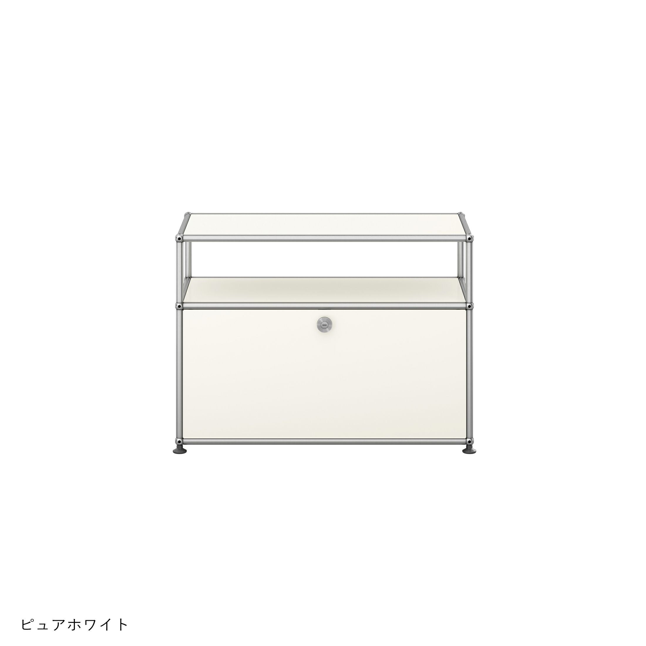 USM ハラー　ベッドサイドボード ローボード　ピュアホワイト リビングキャンペーンpt10倍】USMハラー（ユーエスエムハラー