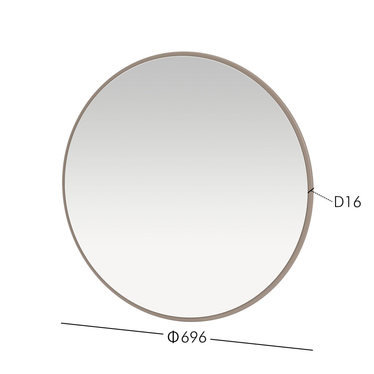 Montana（モンタナ） / AROUND（アラウンド） / Φ69.6cm / 全3色 / ミラー