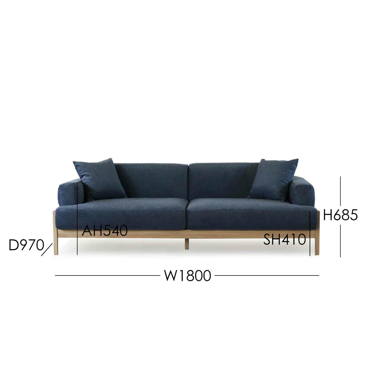 Karimoku Case（カリモクケース） / KINUTA A-S01 / ASHIZAWA砧ソファ 2シーター 180 / Maple 792（B920）