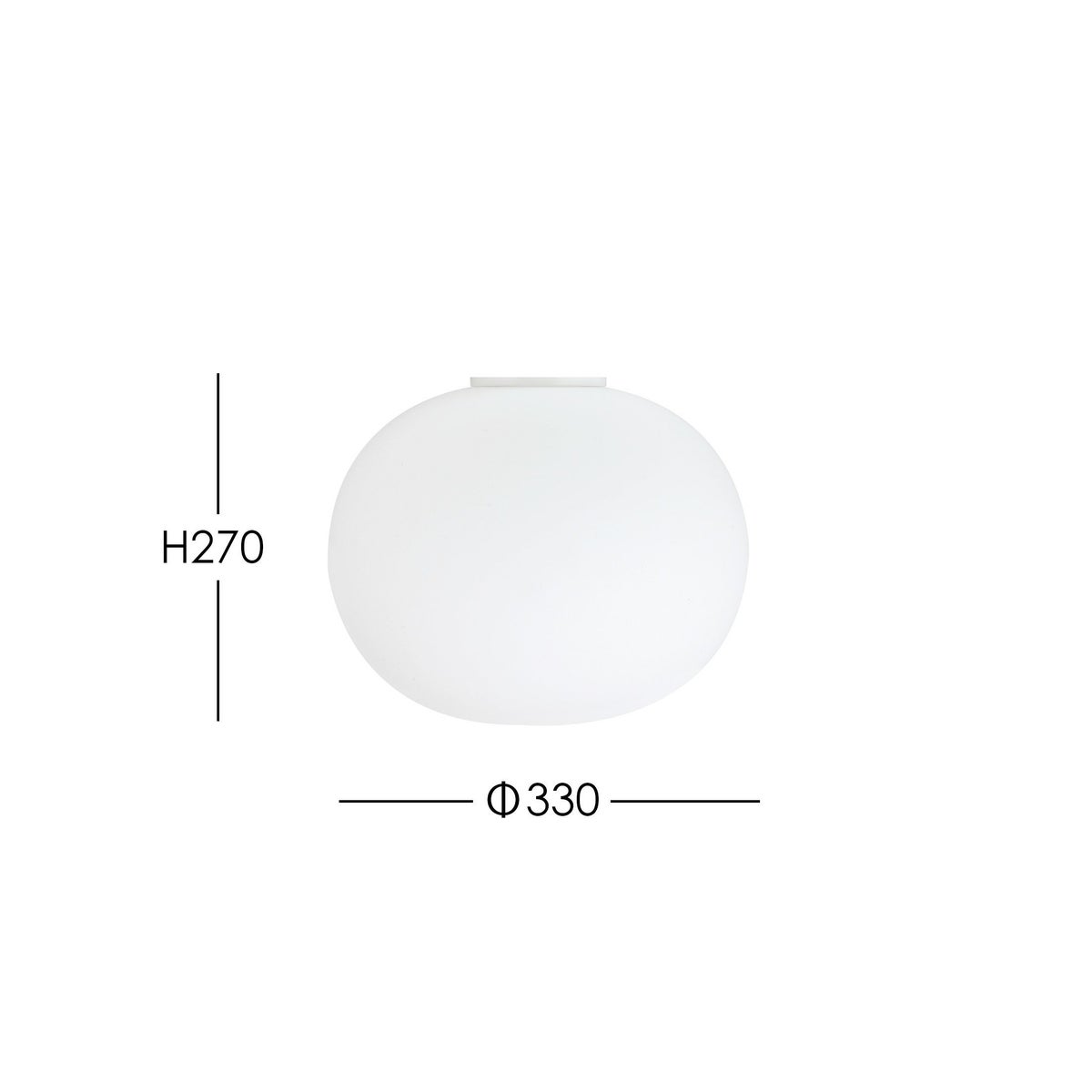 FLOS（フロス） / GLO-BALL C1（グロボール C1） / 取付簡易仕様 / シーリングライト