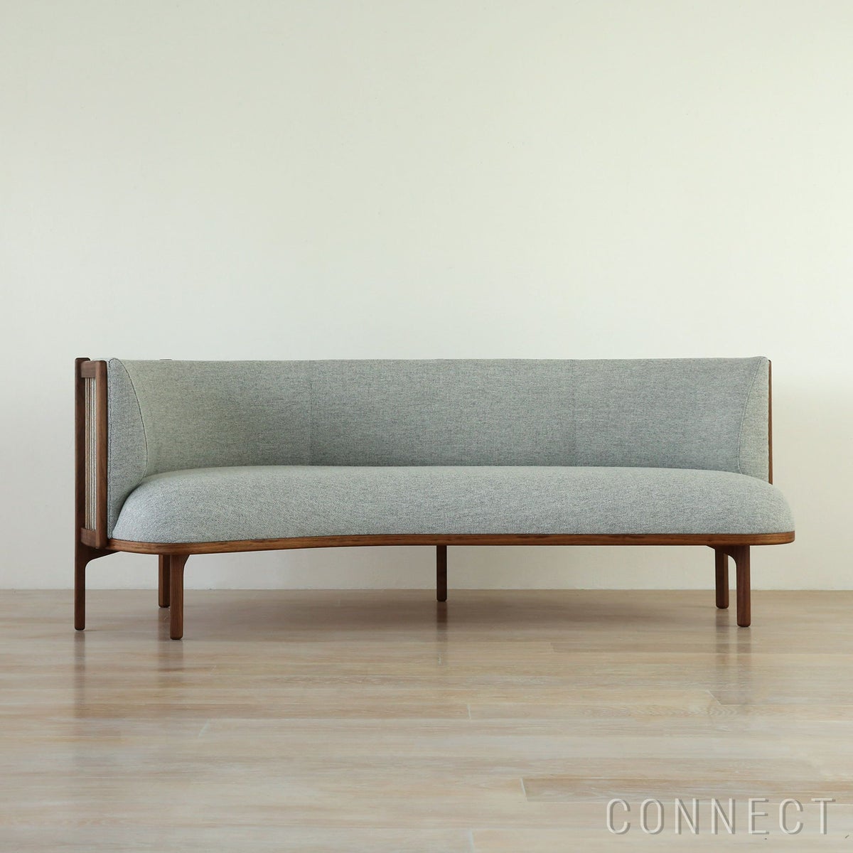 【LIVING SET キャンペーン対象・pt10倍】CONNECTセレクトリビングセット2 / CARL HANSEN & SON（カール・ハンセン＆サン） / RF1903ソファ（ウォルナット・オイル・Hallingdal 116）＋RF1905コーヒーテーブル（ウォルナット・オイル・天板ブラック）