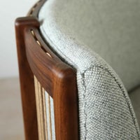 【LIVING SET キャンペーン対象・pt10倍】CONNECTセレクトリビングセット2 / CARL HANSEN & SON（カール・ハンセン＆サン） / RF1903ソファ（ウォルナット・オイル・Hallingdal 116）＋RF1905コーヒーテーブル（ウォルナット・オイル・天板ブラック）