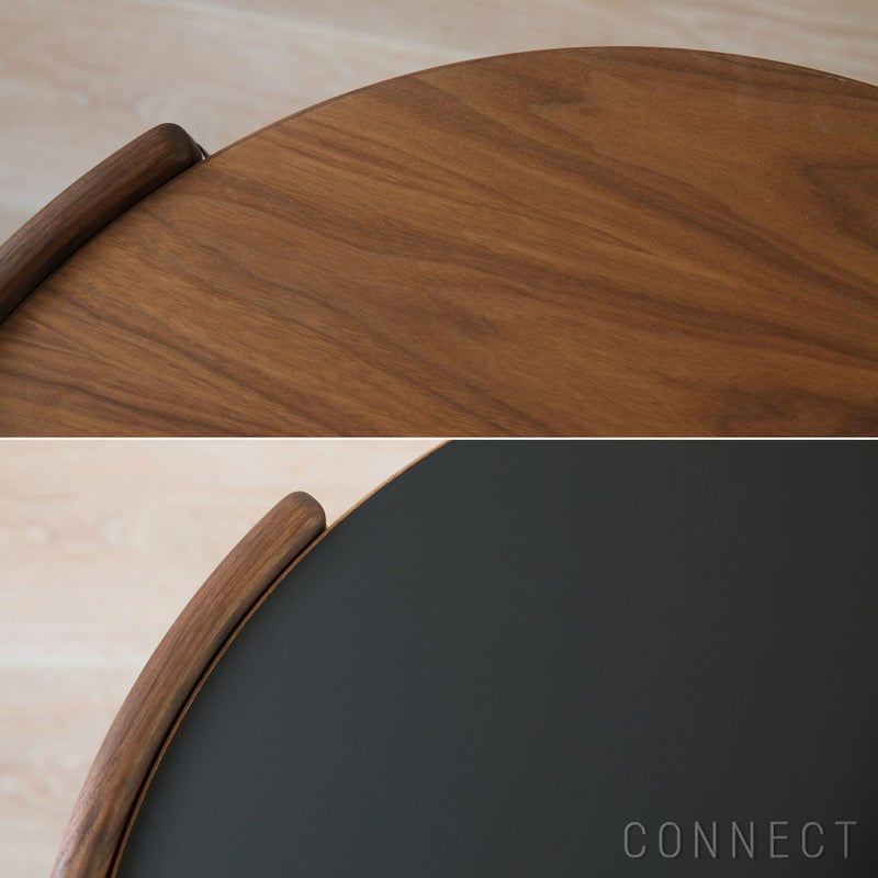 【LIVING SET キャンペーン対象・pt10倍】CONNECTセレクトリビングセット2 / CARL HANSEN & SON（カール・ハンセン＆サン） / RF1903ソファ（ウォルナット・オイル・Hallingdal 116）＋RF1905コーヒーテーブル（ウォルナット・オイル・天板ブラック）