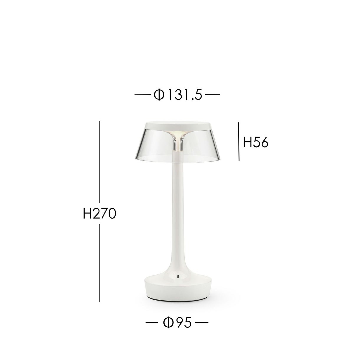 FLOS（フロス） / BON JOUR UNPLUGGED（ボンジュール アンプラグド） / 全5色 / テーブルランプ