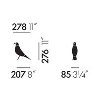 Vitra（ヴィトラ） / Eames House Bird （イームズ ハウス バード） / ウォールナット / オブジェ