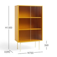 HAY（ヘイ） / COLOUR CABINET TALL DOOR（カラーキャビネット トールドア） / イエロー / キャビネット