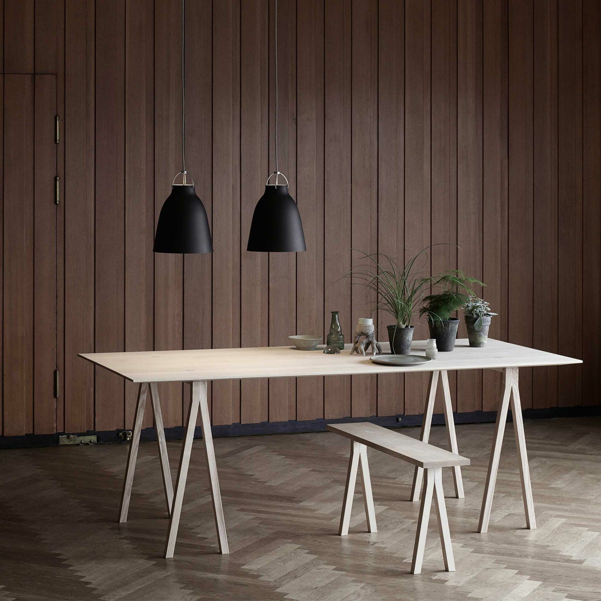 FRITZ HANSEN（フリッツ・ハンセン） / Caravaggio Matt（カラヴァッジオ マット） / ブラック / P2：φ258mm / ペンダントライト 