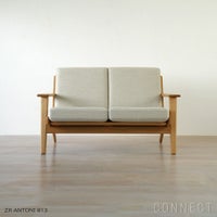 【LIVING SET キャンペーン対象・pt10倍】CONNECTセレクトリビングセット1 / CARL HANSEN & SON（カール・ハンセン＆サン） / CH292ソファ（オーク・オイル・ANTONI 813）＋BM0488Sコーヒーテーブル（オーク・オイル・籐張り）