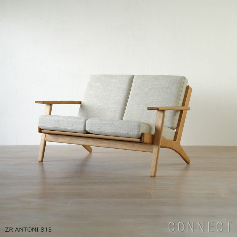 【LIVING SET キャンペーン対象・pt10倍】CONNECTセレクトリビングセット1 / CARL HANSEN & SON（カール・ハンセン＆サン） / CH292ソファ（オーク・オイル・ANTONI 813）＋BM0488Sコーヒーテーブル（オーク・オイル・籐張り）