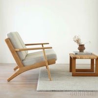 【LIVING SET キャンペーン対象・pt10倍】CONNECTセレクトリビングセット1 / CARL HANSEN & SON（カール・ハンセン＆サン） / CH292ソファ（オーク・オイル・ANTONI 813）＋BM0488Sコーヒーテーブル（オーク・オイル・籐張り）