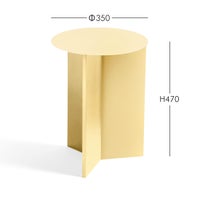 HAY（ヘイ） / SLIT TABLE（スリットテーブル） / HIGH / Φ35×H47cm / 全3色 / サイドテーブル