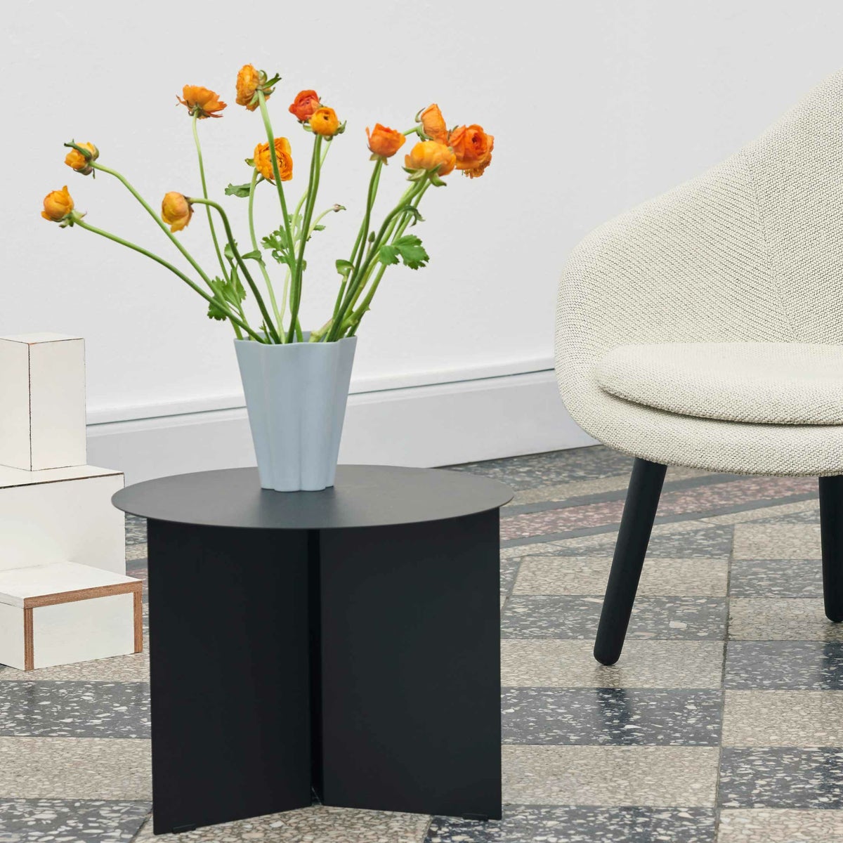 HAY（ヘイ） / SLIT TABLE（スリットテーブル） / ROUND / Φ45×H35.5cm / 全3色 / サイドテーブル