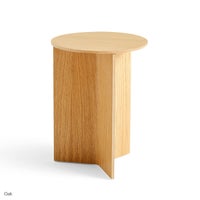 HAY（ヘイ） / SLIT TABLE（スリットテーブル） / WOOD HIGH / Φ35×H47cm / 全5色 / サイドテーブル