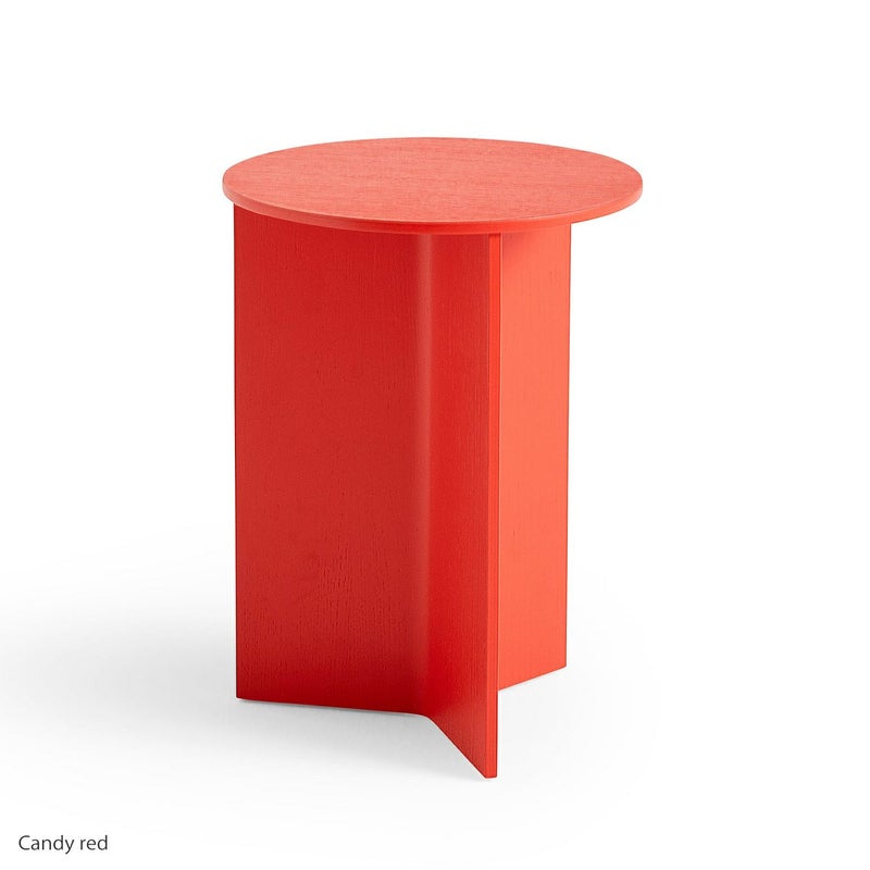 HAY（ヘイ） / SLIT TABLE（スリットテーブル） / WOOD HIGH / Φ35×H47cm / 全5色 / サイドテーブル