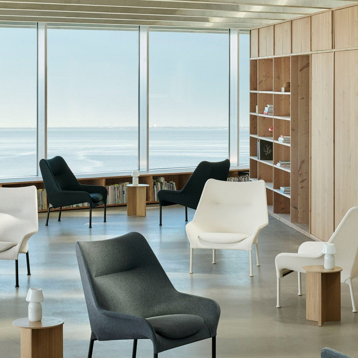 HAY（ヘイ） / SLIT TABLE（スリットテーブル） / WOOD HIGH / Φ35×H47cm / 全5色 / サイドテーブル