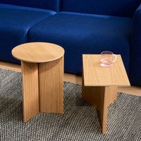 HAY（ヘイ） / SLIT TABLE（スリットテーブル） / WOOD HIGH / Φ35×H47cm / 全5色 / サイドテーブル