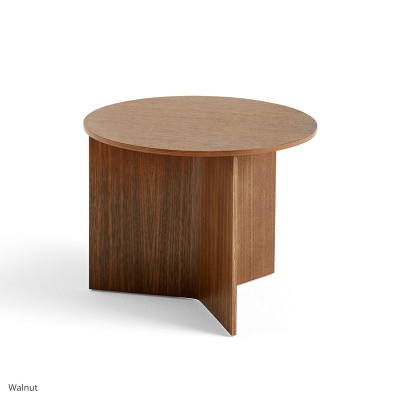 HAY（ヘイ） / SLIT TABLE（スリットテーブル） / WOOD ROUND / Φ45×H35.5cm / ウォルナット / サイドテーブル