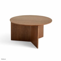 HAY（ヘイ） / SLIT TABLE（スリットテーブル） / WOOD XL / Φ65×H35.5cm / ウォルナット / コーヒーテーブル