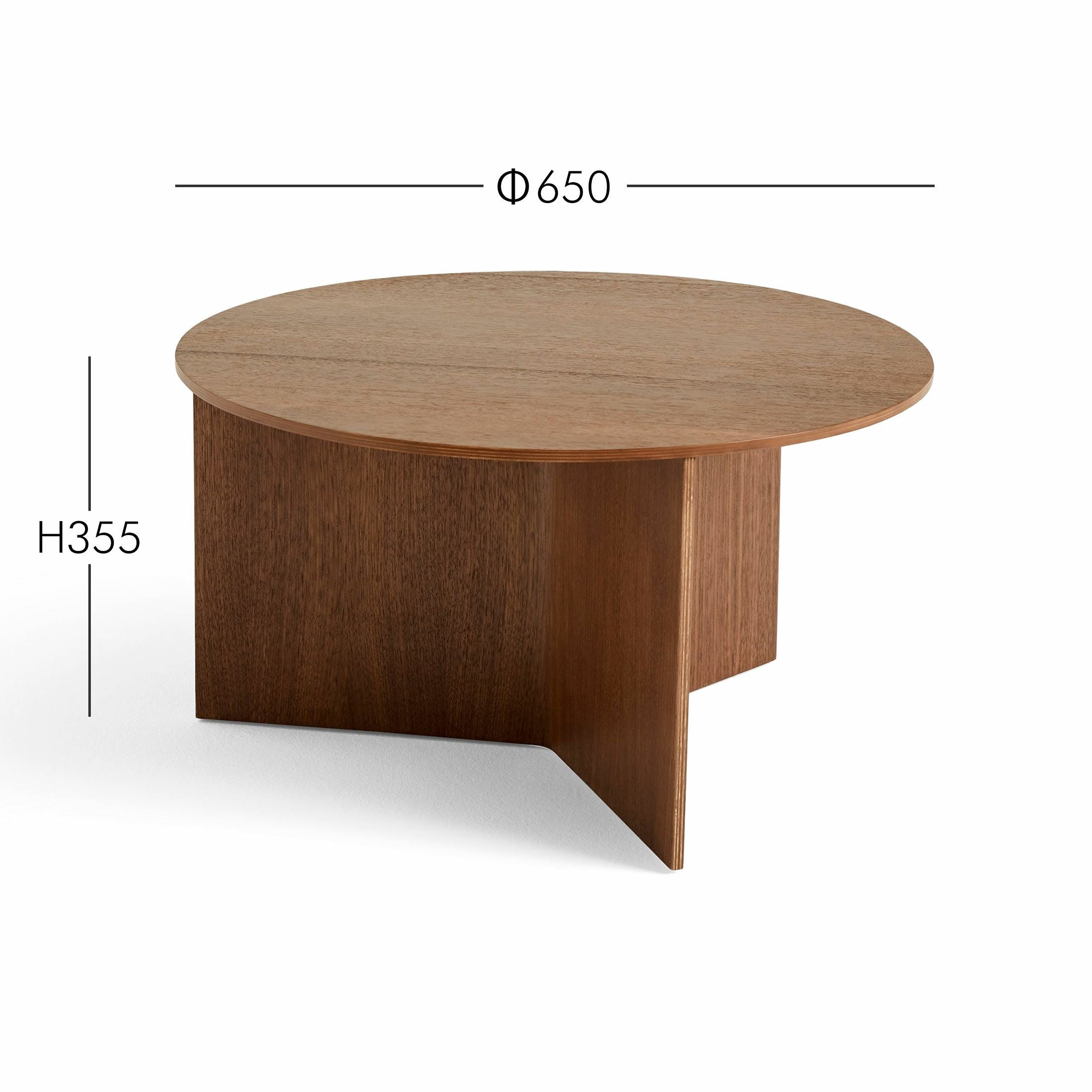 HAY（ヘイ） / SLIT TABLE（スリットテーブル） / WOOD XL / Φ65×H35