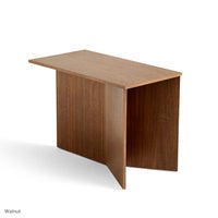 HAY（ヘイ） / SLIT TABLE（スリットテーブル） / WOOD OBLONG / W49.3×D27.5×H35.5cm / ウォルナット / サイドテーブル