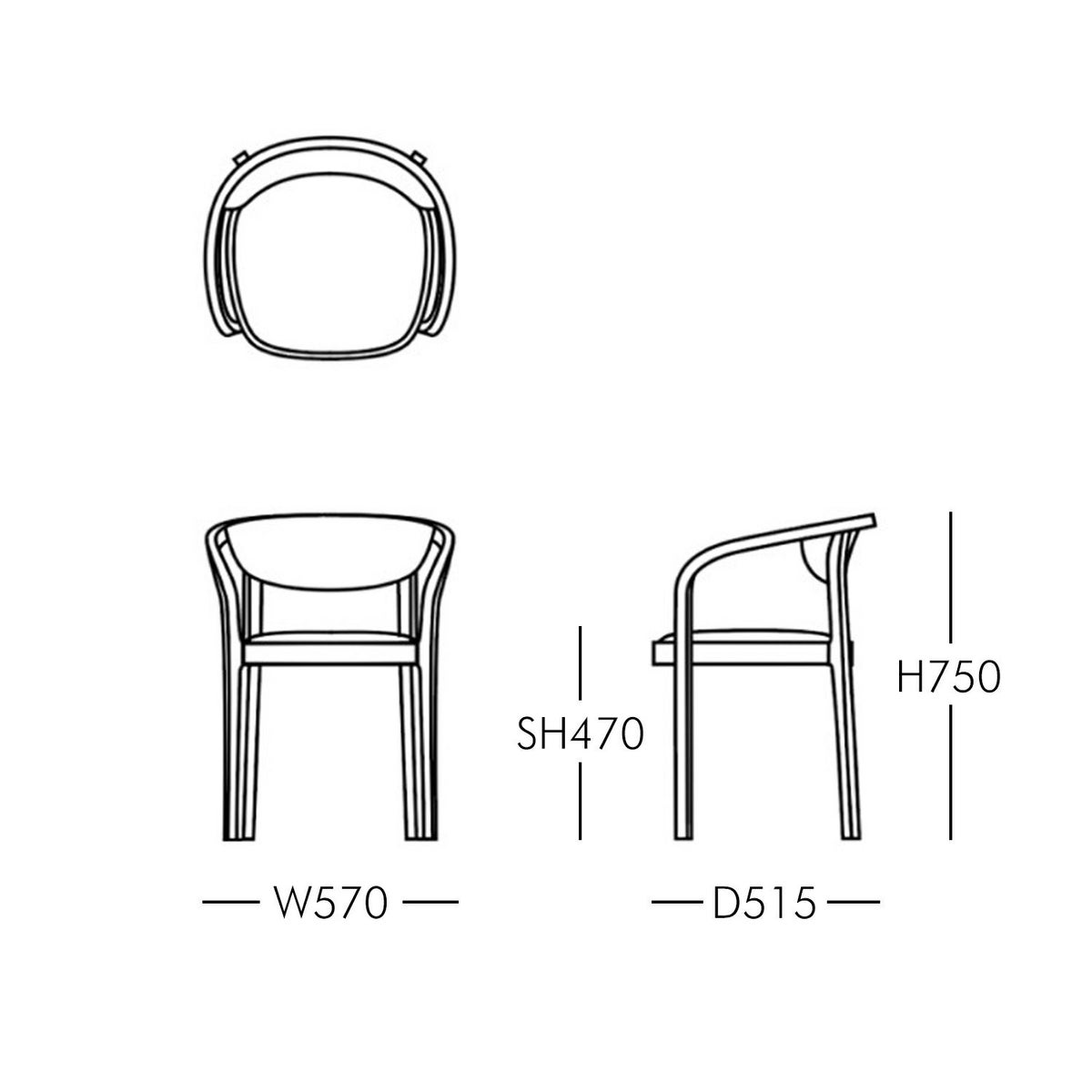 Karimoku New Standard（カリモク ニュースタンダード） / CHESA CHAIR PAD（チェーサチェアパッド） / 全5色