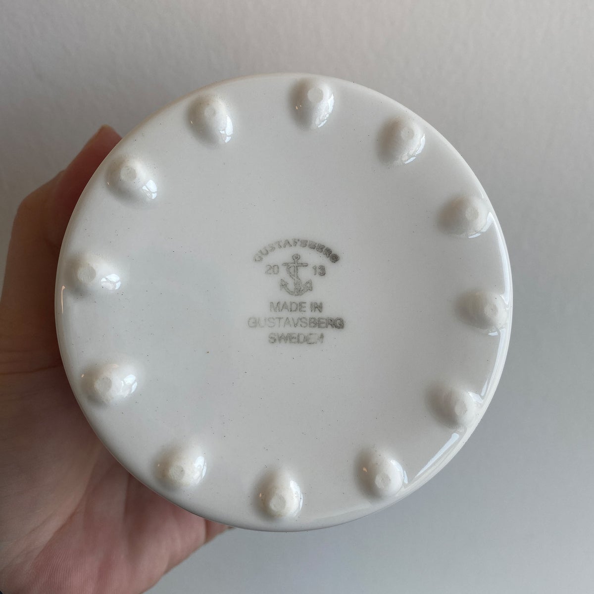  【アウトレット】GUSTAVSBERG（グスタフスベリ）×鹿児島睦（かごしままこと） april（アプリール） キャニスター / ピンク