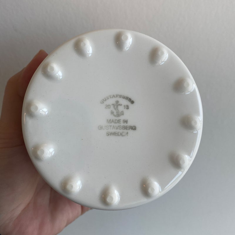  【アウトレット】GUSTAVSBERG（グスタフスベリ）×鹿児島睦（かごしままこと） april（アプリール） キャニスター / ピンク
