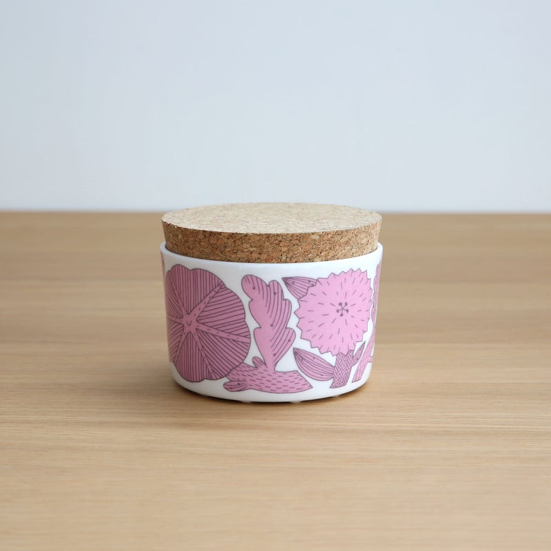 アウトレット】GUSTAVSBERG（グスタフスベリ）×鹿児島睦（かごしままこと） april（アプリール） キャニスター / ピンク 02