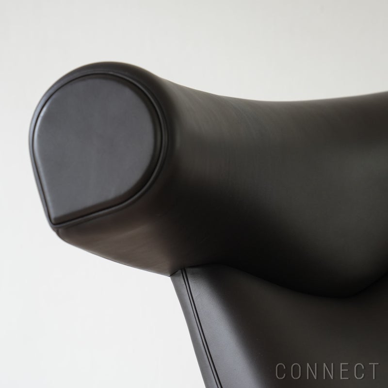 FREDERICIA（フレデリシア） Wegner Ox Chair（ウェグナーオックスチェア） / Model 1000 / ステンレススチールベース / レザー（Organic 906）