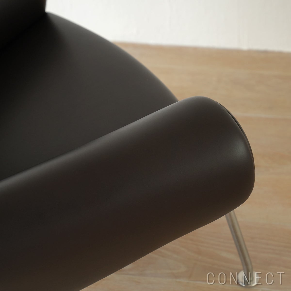 FREDERICIA（フレデリシア） Wegner Ox Chair（ウェグナーオックスチェア） / Model 1000 / ステンレススチールベース / レザー（Organic 906）