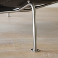 FREDERICIA（フレデリシア） Wegner Ox Chair（ウェグナーオックスチェア） / Model 1000 / ステンレススチールベース / レザー（Organic 906）