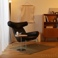FREDERICIA（フレデリシア） Wegner Ox Chair（ウェグナーオックスチェア） / Model 1000 / ステンレススチールベース / レザー（Organic 906）
