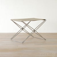 FREDERICIA（フレデリシア） / JG Folding Stool（JGフォールディング スツール） / Model 6565 / ステンレススチールベース / ナチュラルキャンバス