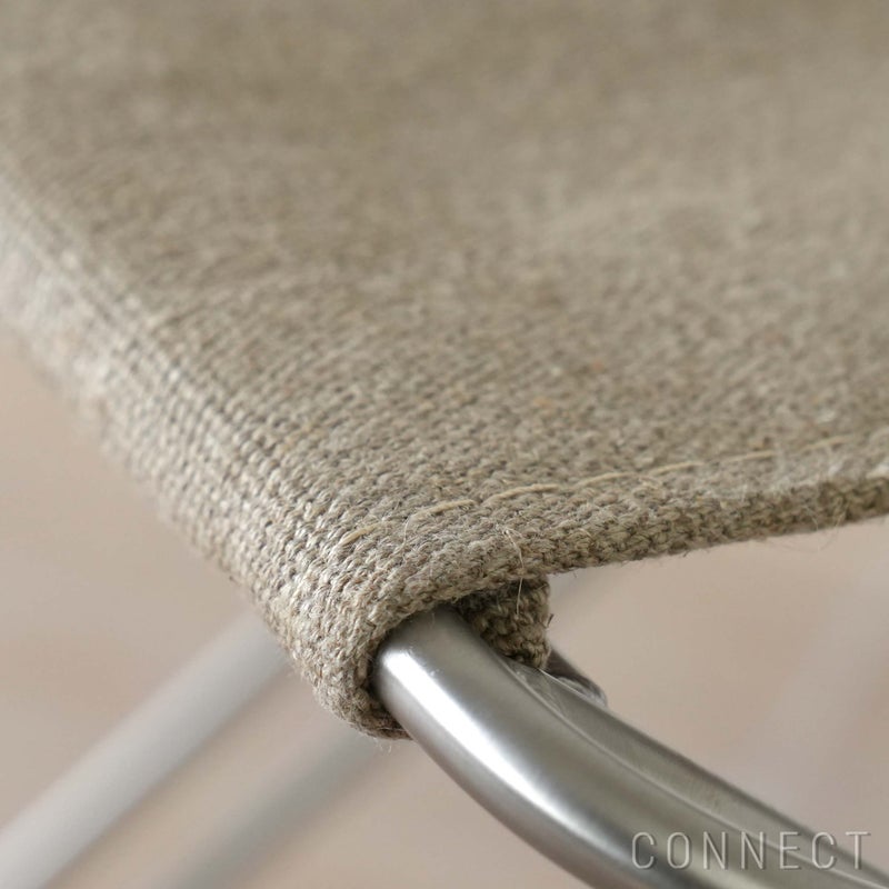 FREDERICIA（フレデリシア） / JG Folding Stool（JGフォールディング スツール） / Model 6565 / ステンレススチールベース / ナチュラルキャンバス