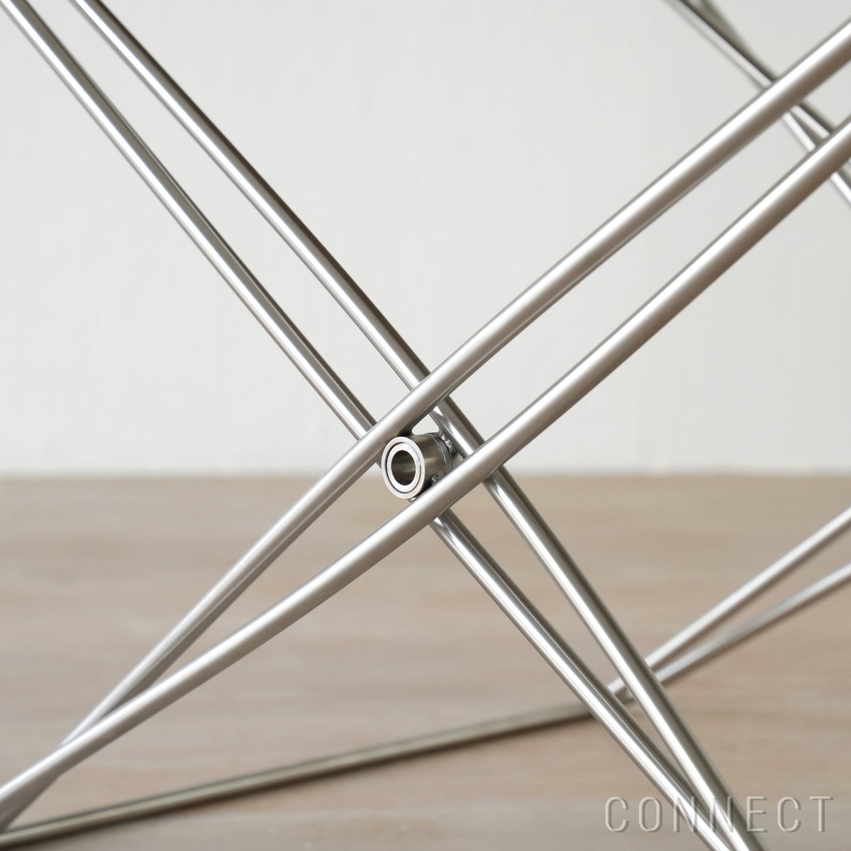 FREDERICIA（フレデリシア） / JG Folding Stool（JGフォールディング スツール） / Model 6565 / ステンレススチールベース / ナチュラルキャンバス