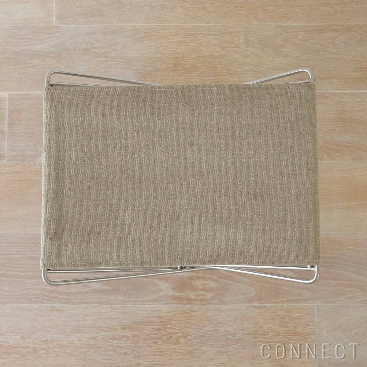 FREDERICIA（フレデリシア） / JG Folding Stool（JGフォールディング スツール） / Model 6565 / ステンレススチールベース / ナチュラルキャンバス