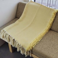 【アウトレット】norwegianicons（ノルウェジアンアイコンズ） / Bunad Blanket Fram Oslo（ブーナッドブランケットフラムオスロ） / yellow / 200×130cm